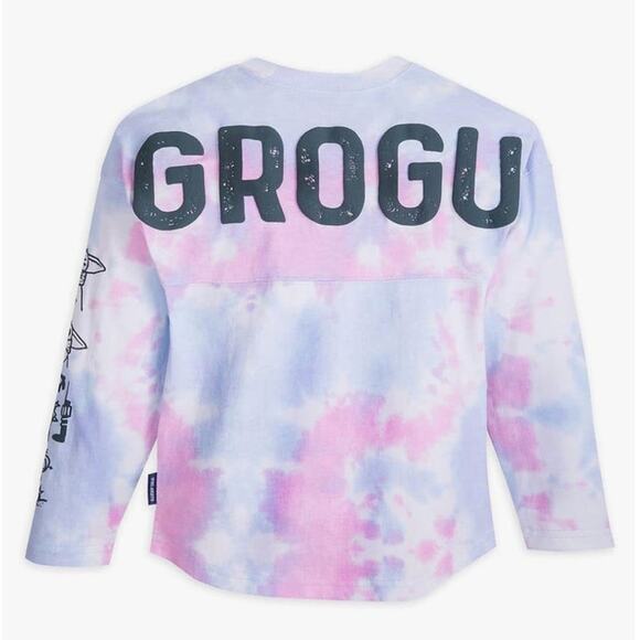 Star Wars Disney Grogu Tie-Dye Spirit Jersey The Mandalorian Grogu Size S - Picture 1 of 8